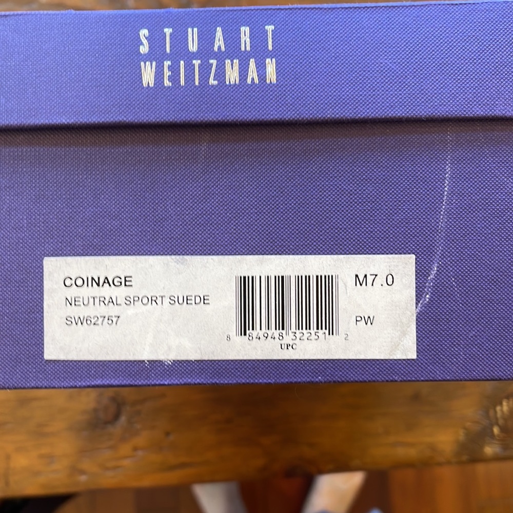 Stuart Weitzman Suede And Shearling Booties Size 7 - image 5